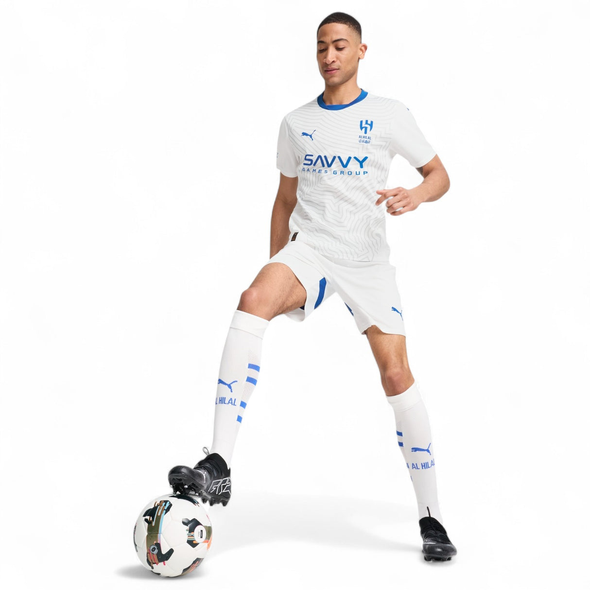 Puma Al Hilal Football 2025 Mens Away Jersey