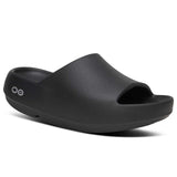 Oofos Ooahh Plus Sandal Black