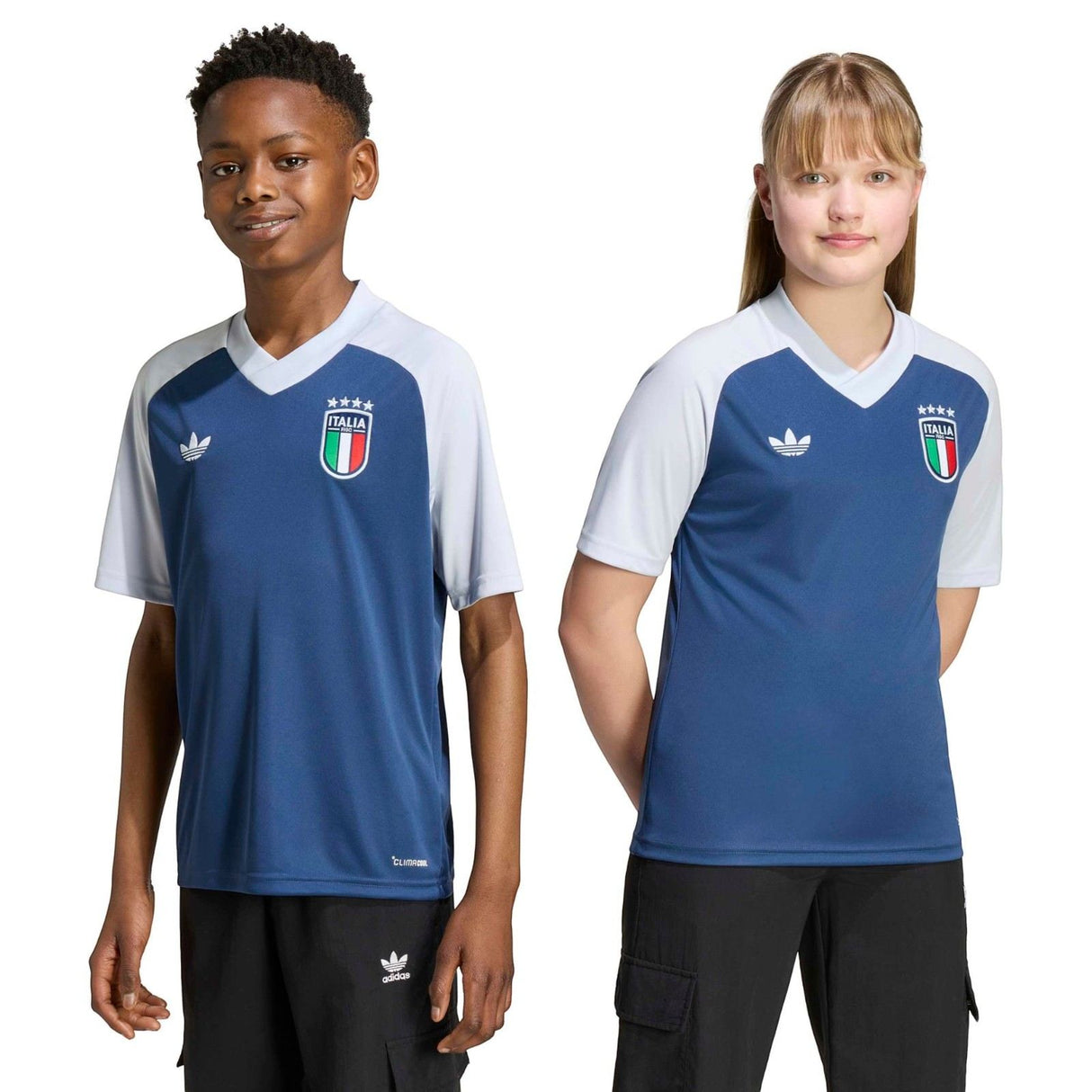 adidas Italy WC26 Kid Away PM Jersey Nvy