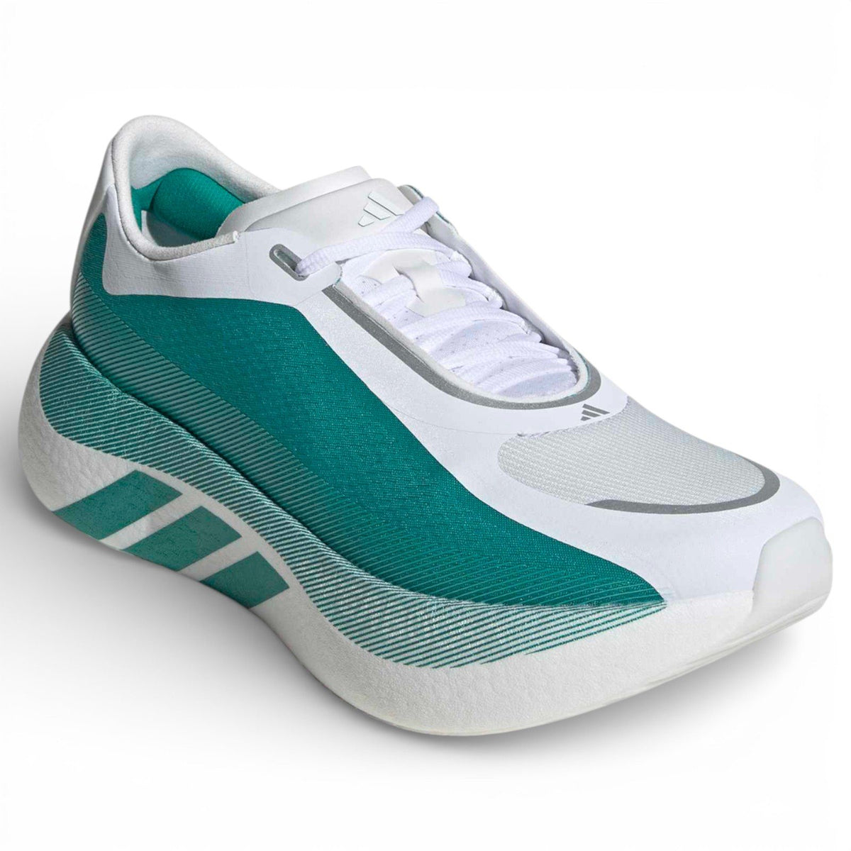 adidas Mens Hyperboost Edge White/Green