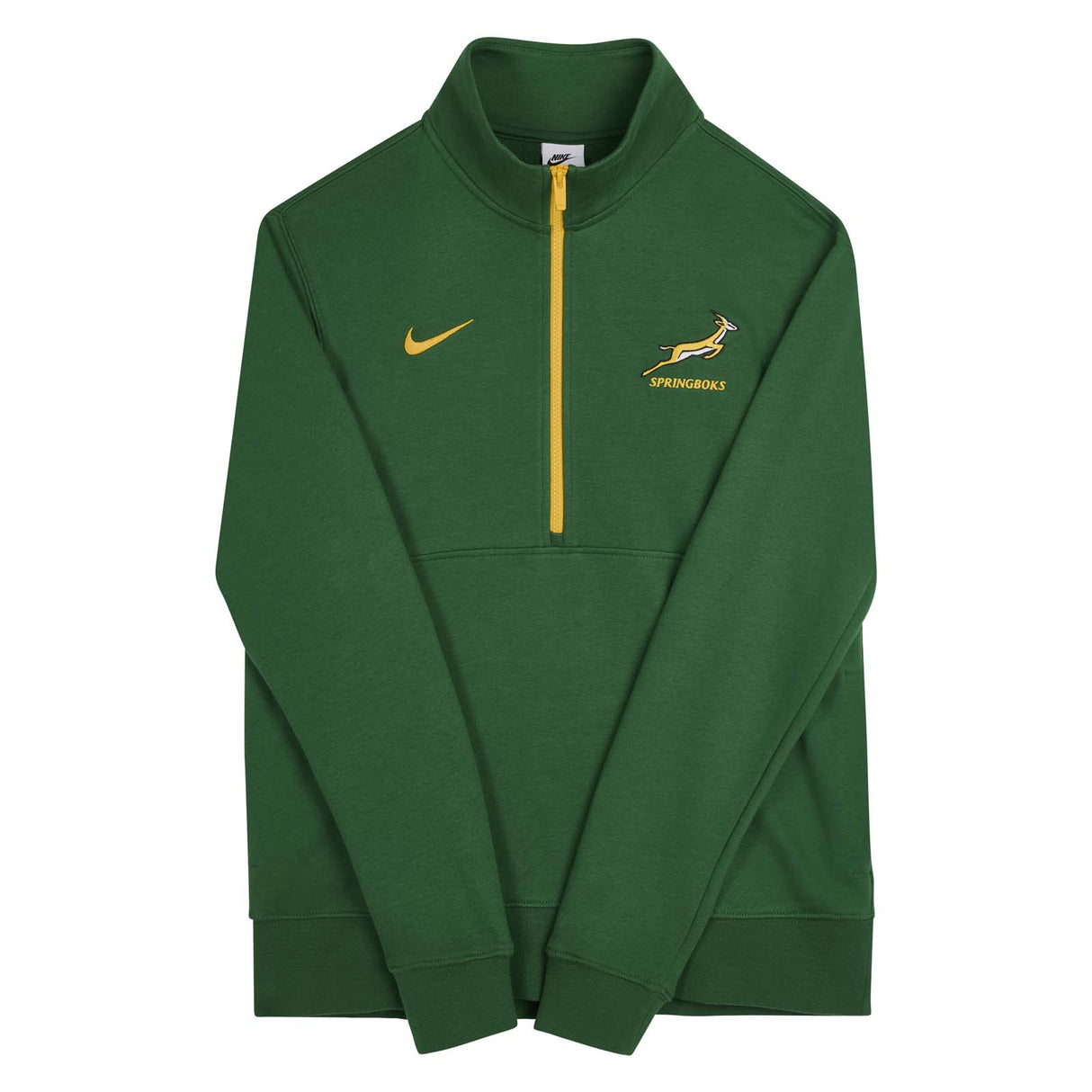 NIKE SPRINGBOKS MNS HALF ZIP SWEATER Grn