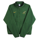 NIKE SPRINGBOKS MENS HALF ZIP FLEECE Grn