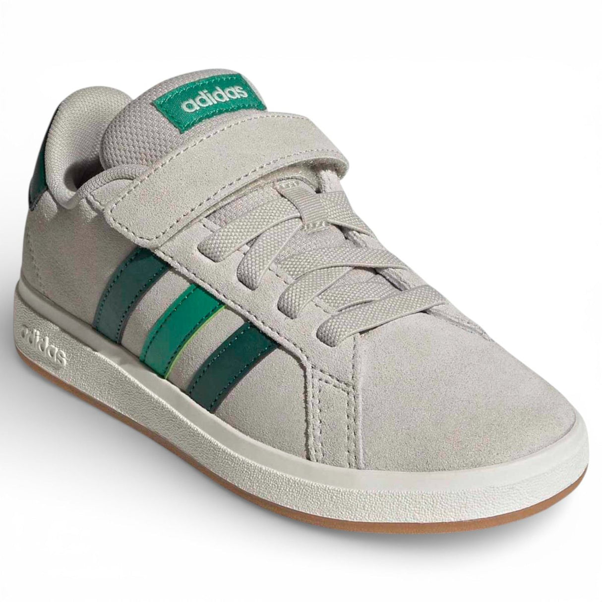 adidas Grand Court Jnr Boys Grey