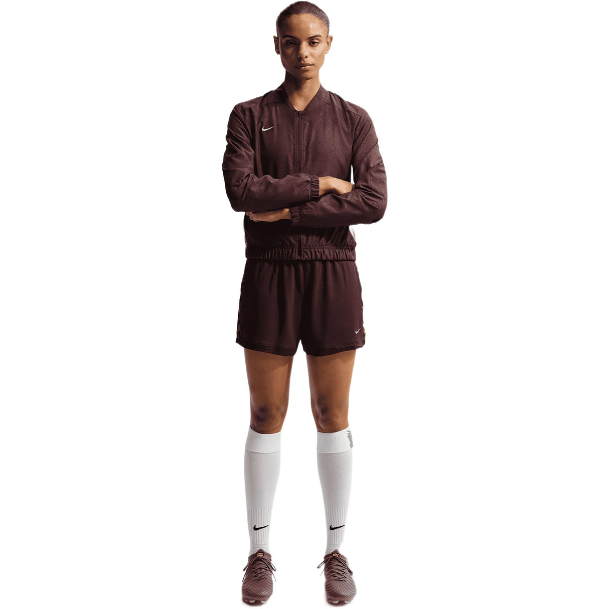 NIKE DF ACD25 SHORT WMS Maroon