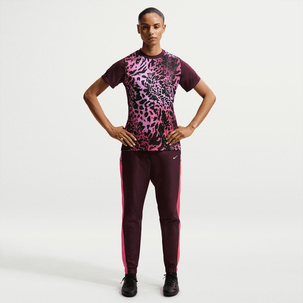 NIKE DF ACD25 TOP SS WMS Maroon