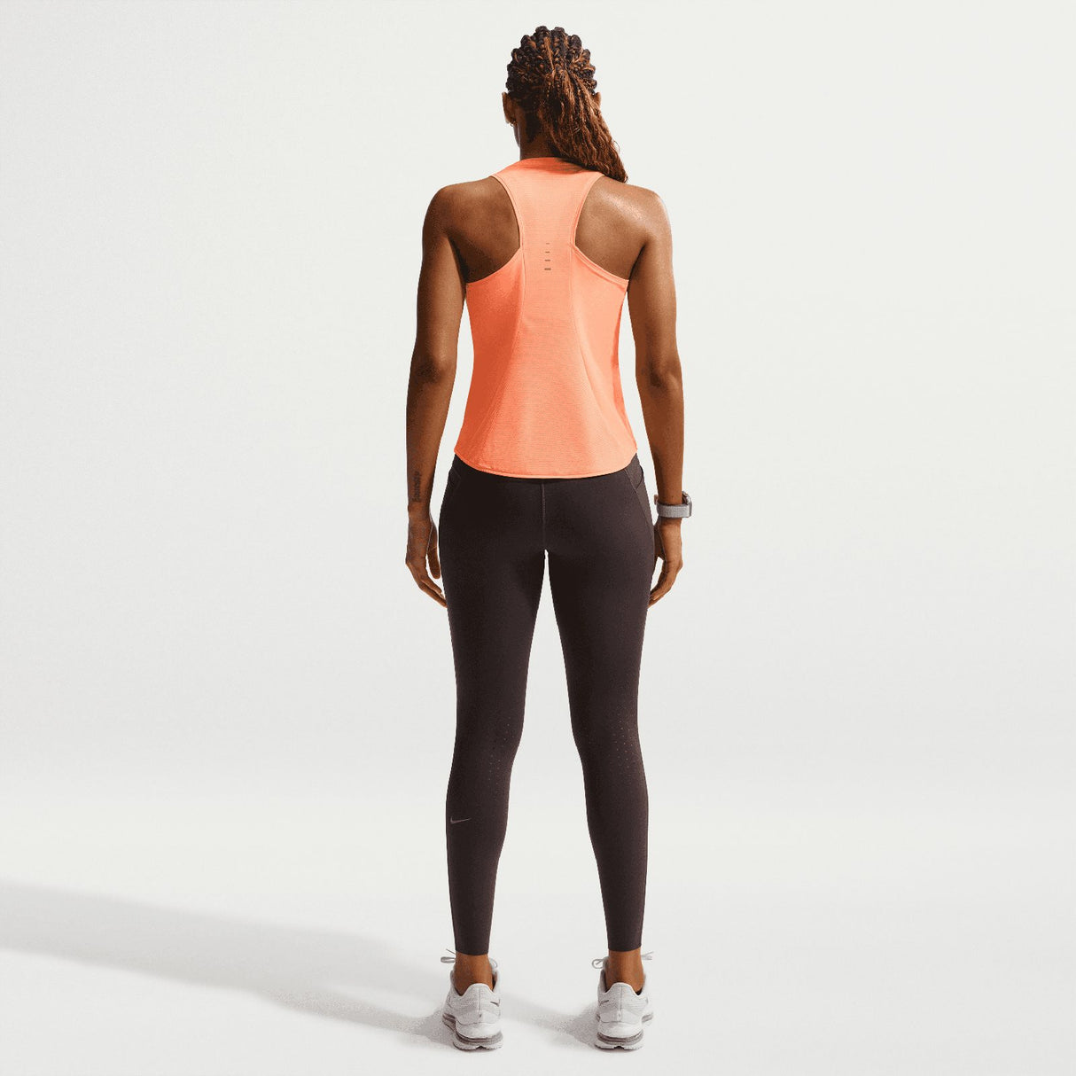 NIKE W NK SWIFT DF TANK TOP Orange