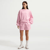 NIKE NSW PHNX FLC STD 4IN SHRT WMS Pink