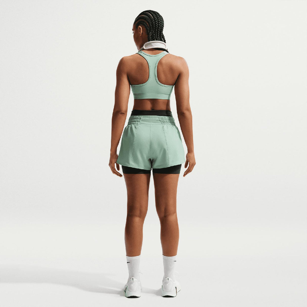 NIKE SWSH MED SPORT BRA WMS Green