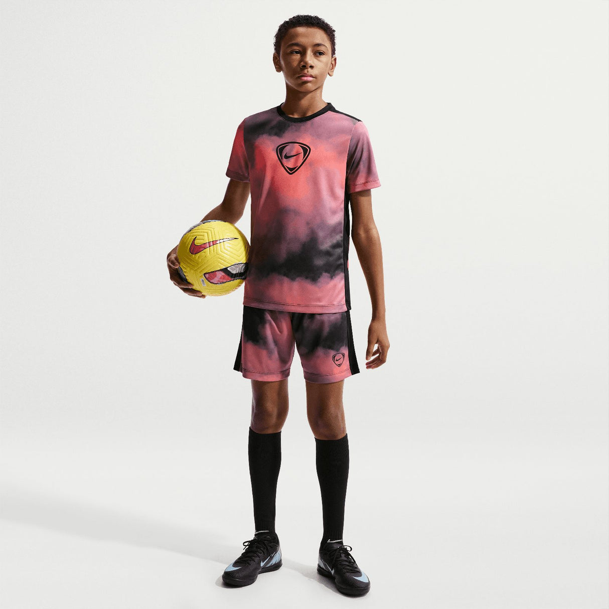 Nike Boys DF ACD SS TOP GX AOP Red
