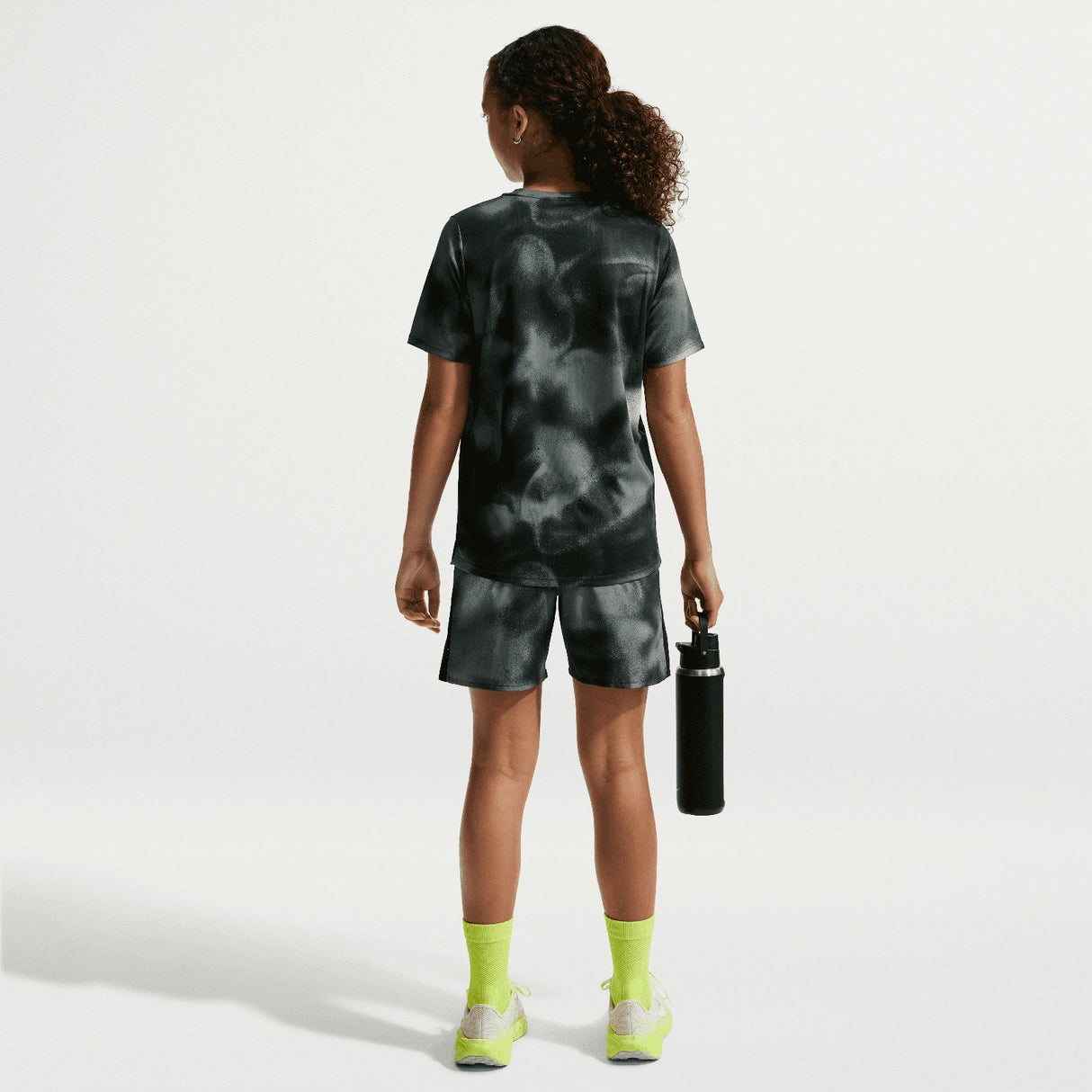 Nike Boys DF MILER SS TOP NOVELTY Black