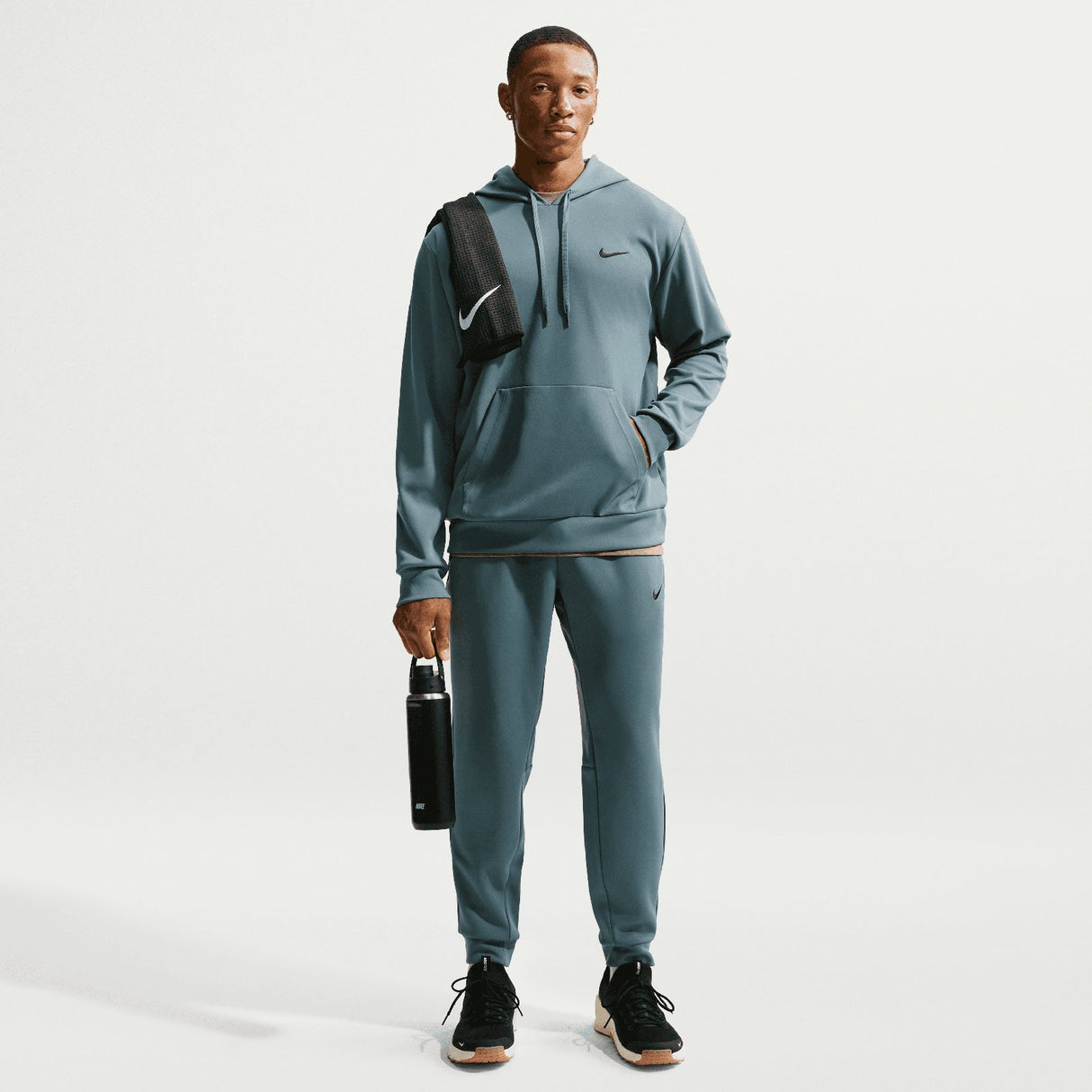Nike Mens DF UV FLEX FLC PO Hoodie Green