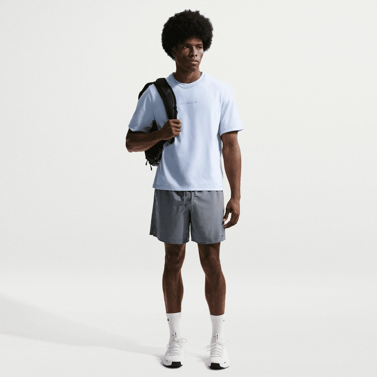Nike Mens DF NAC PRIMARY SS TOP EXT Blue