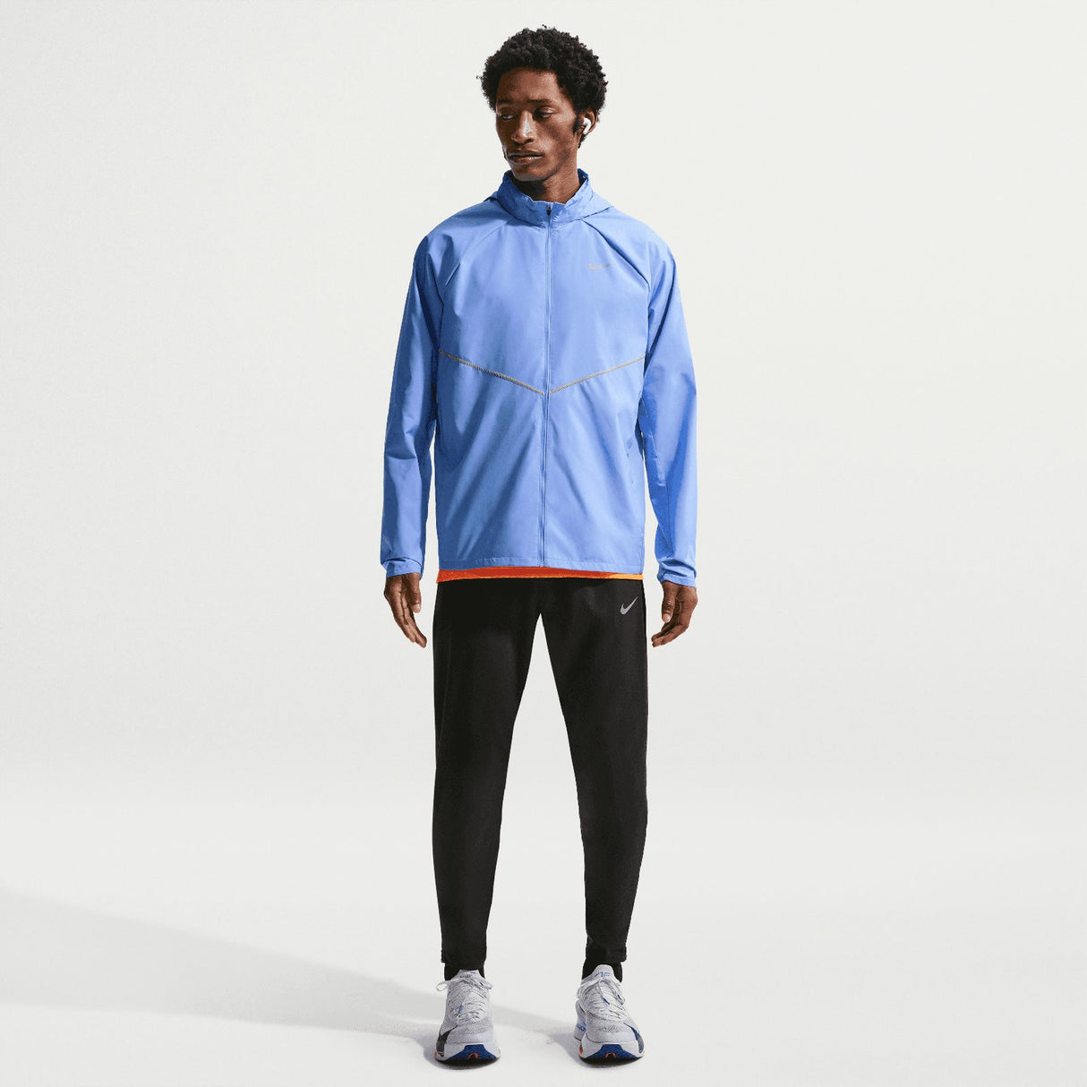Nike Mens NK UV RPL MILER Jacket Blue