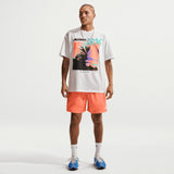 Nike Mens NK CLUB FLOW SHORT Orange