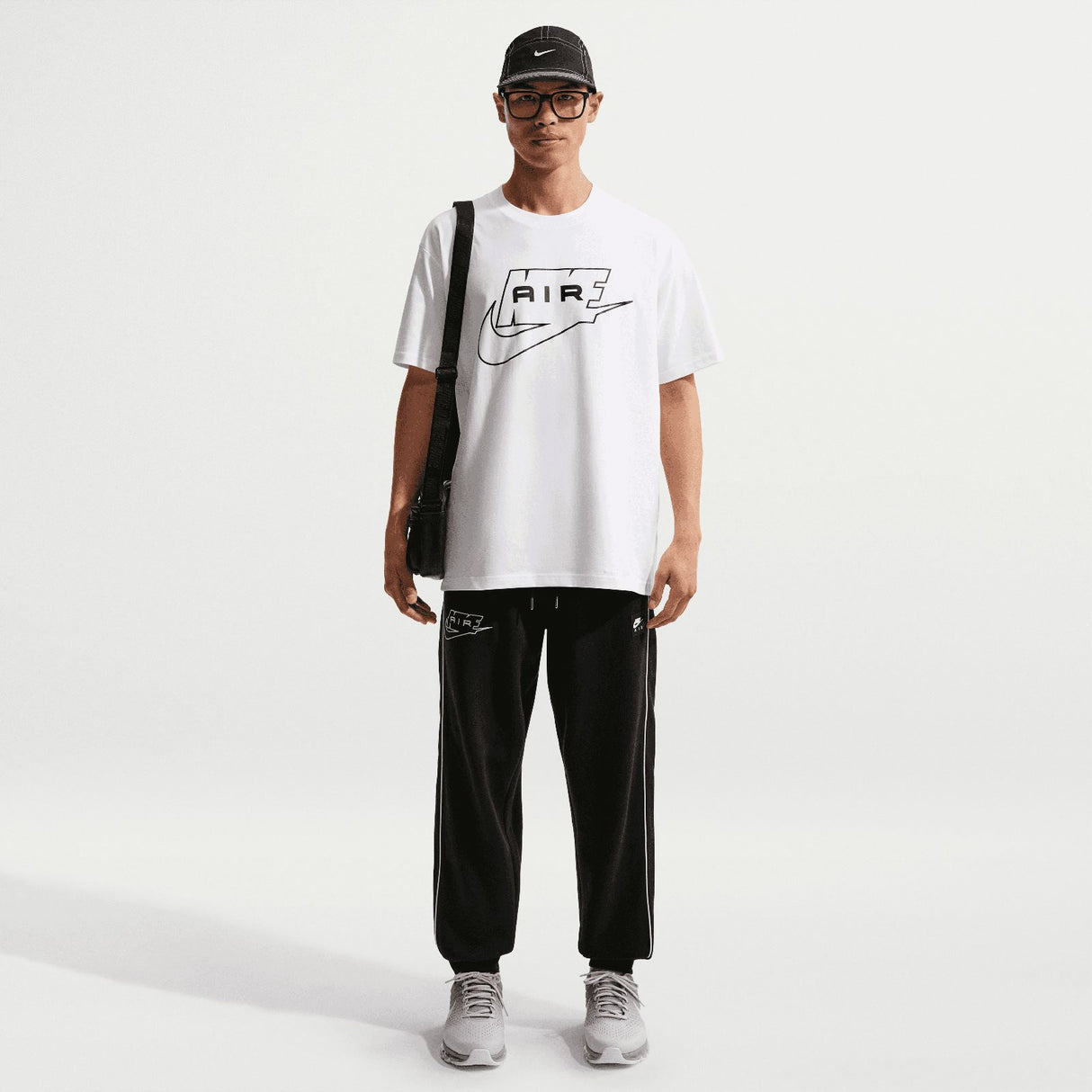 Nike Mens NSW TEE LSE NIKE AIR White