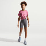 NIKE GIRLS DF ONE STD SS TOP HBR Pink