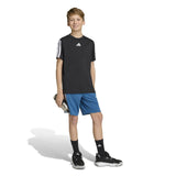adidas Boys TR ES 3S Shorts Blue