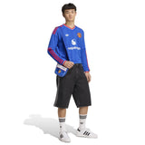 adidas OG MUFC 26 Away LS Jersey Blue
