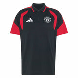 adidas MUFC 26 Polo Shirt Black
