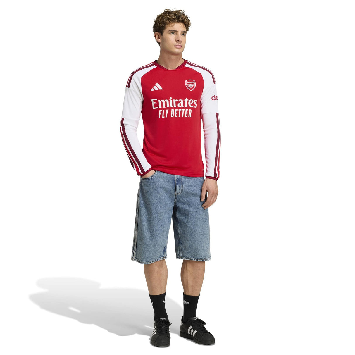 adidas AFC 26 Home LS Jersey Red