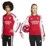 adidas AFC 26 Kids Home LS Jersey Red