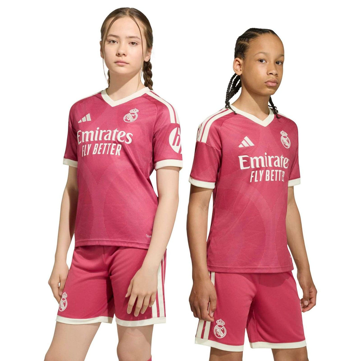 adidas Real Madrid 26 Kids Third Jsy Pnk
