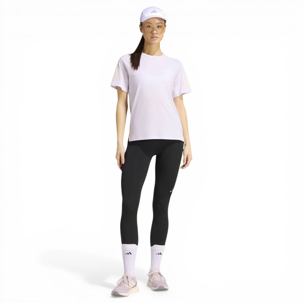 adidas Womens ADI365 T Shirt Purple