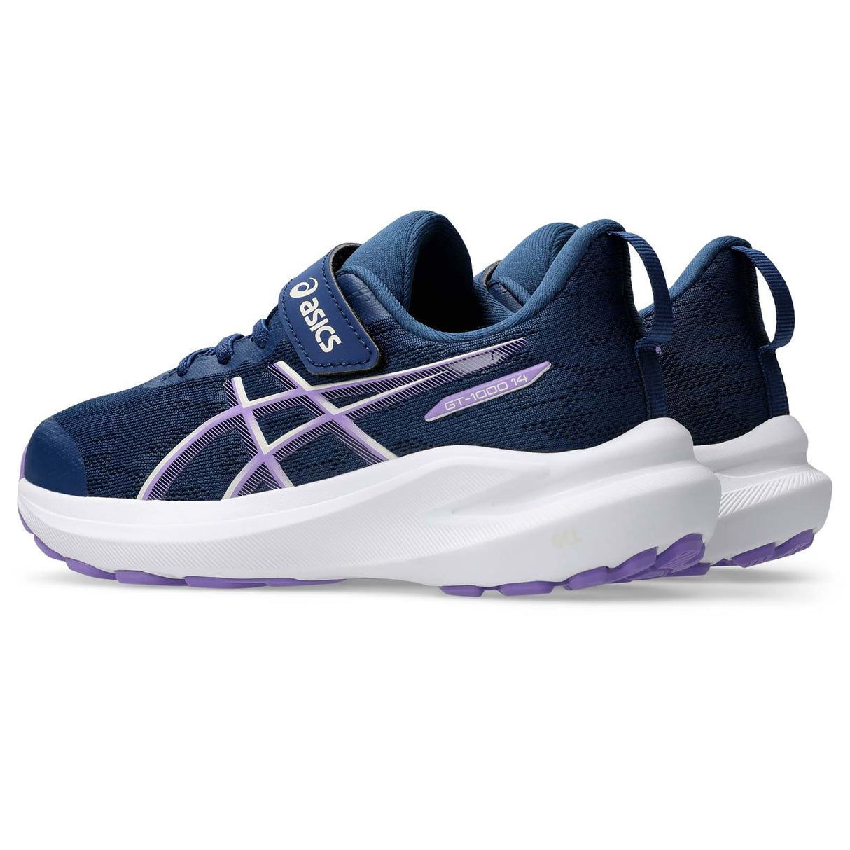 Asics GT 1000 14 PS Jr Girls Blue/Plum