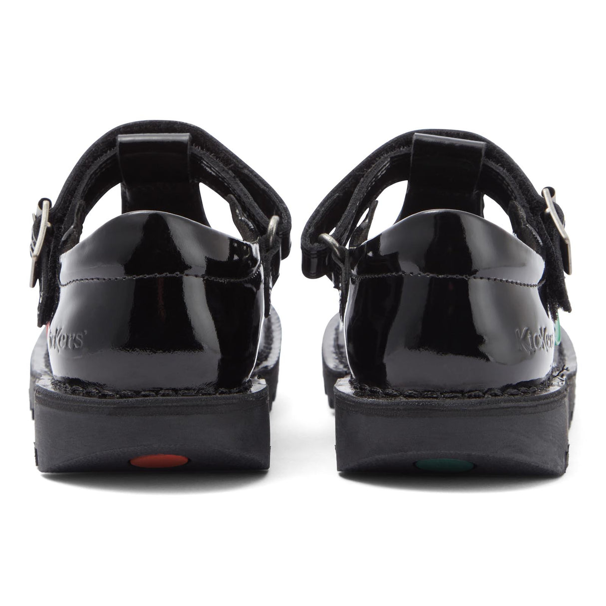 Kickers Kick T VEL PATL Jnr Girls Black