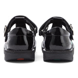 Kickers Kick T VEL PATL Jnr Girls Black