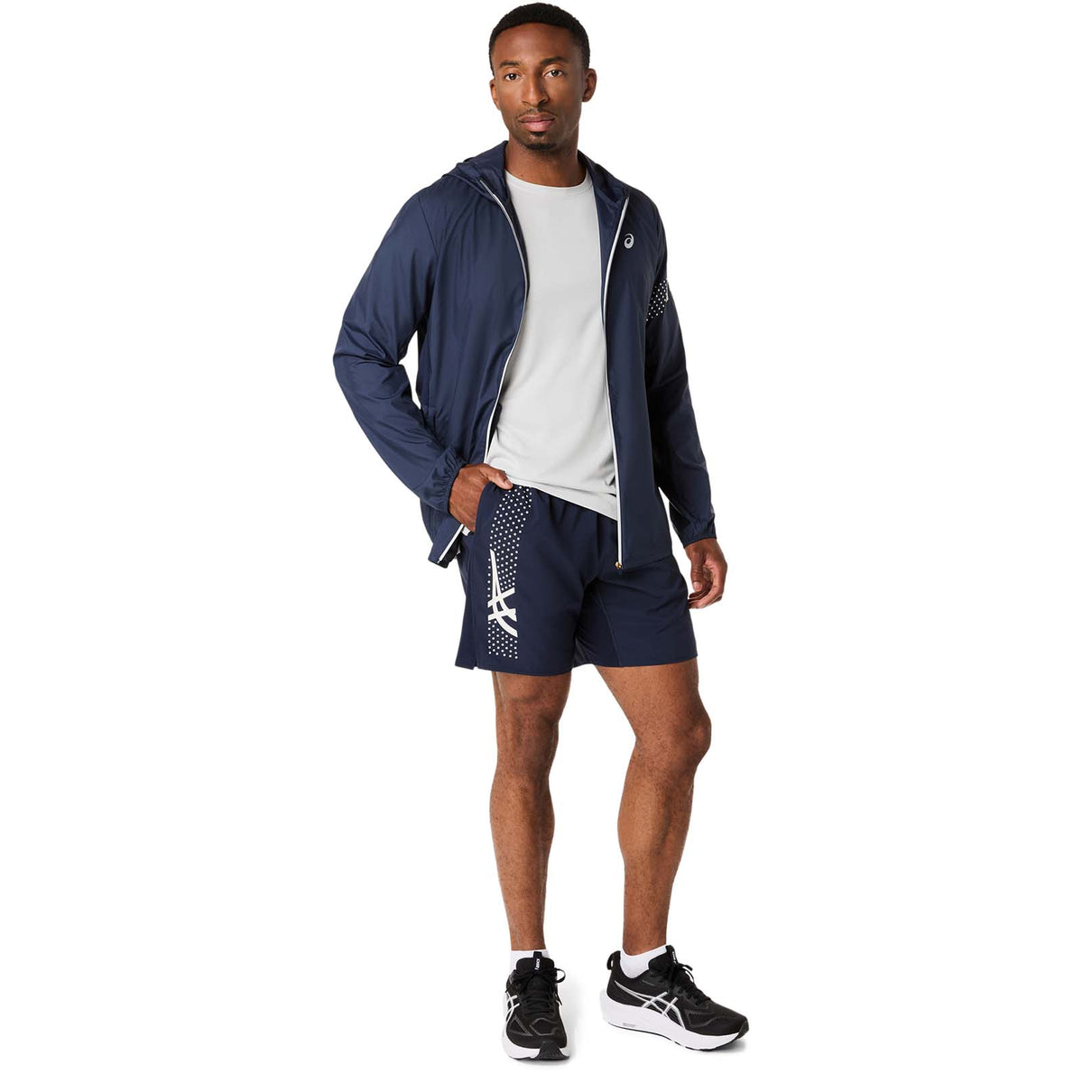 Asics Mens Icon 7in Short Navy