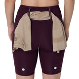 Asics Wmns Road Hiwaist 8in Short Pur