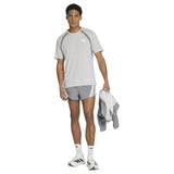 adidas Mens Adizero A Tee Grey
