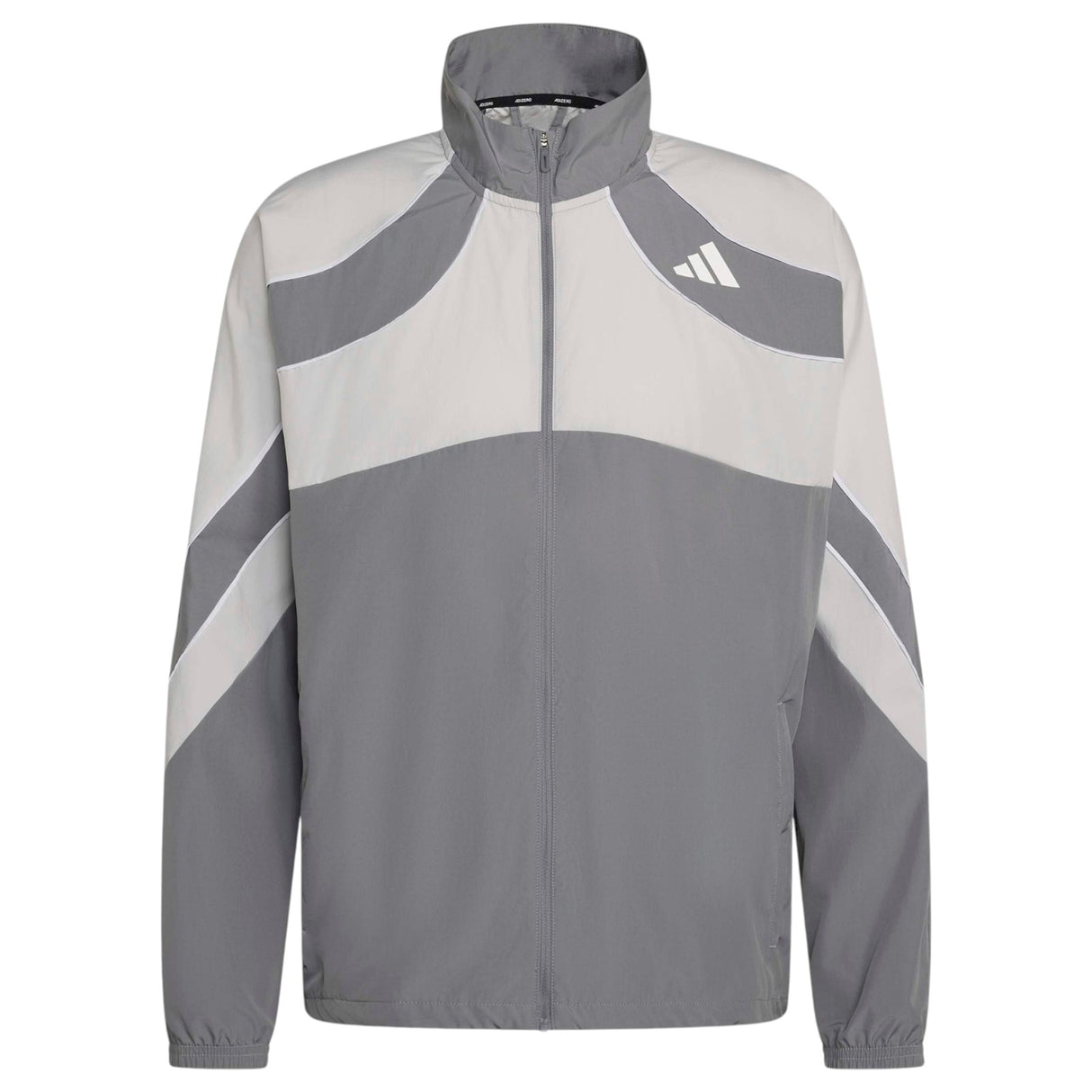 adidas Mens Adizero Jacket Grey