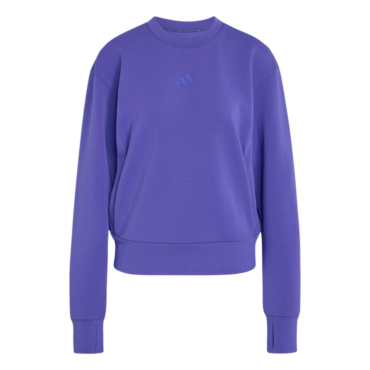 adidas Womens D4T Knit Crew Purple