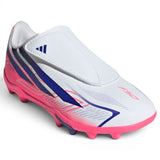 adidas Jnr F50 Hyperfst Club Velc FG Wht