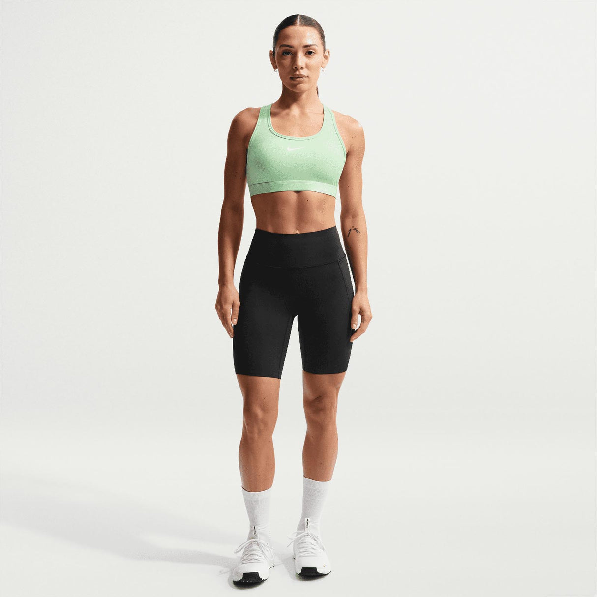 Nike W SWSH SPT Bra Medium Green