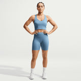 Nike W NP DF SMLS Tank Blue
