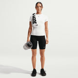 Nike W One Fitted SS Tee White
