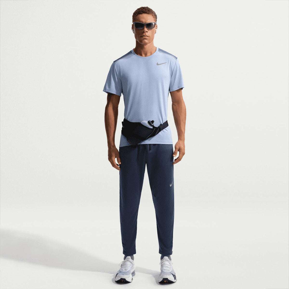 Nike Mens DF Stride Knit Pants Navy