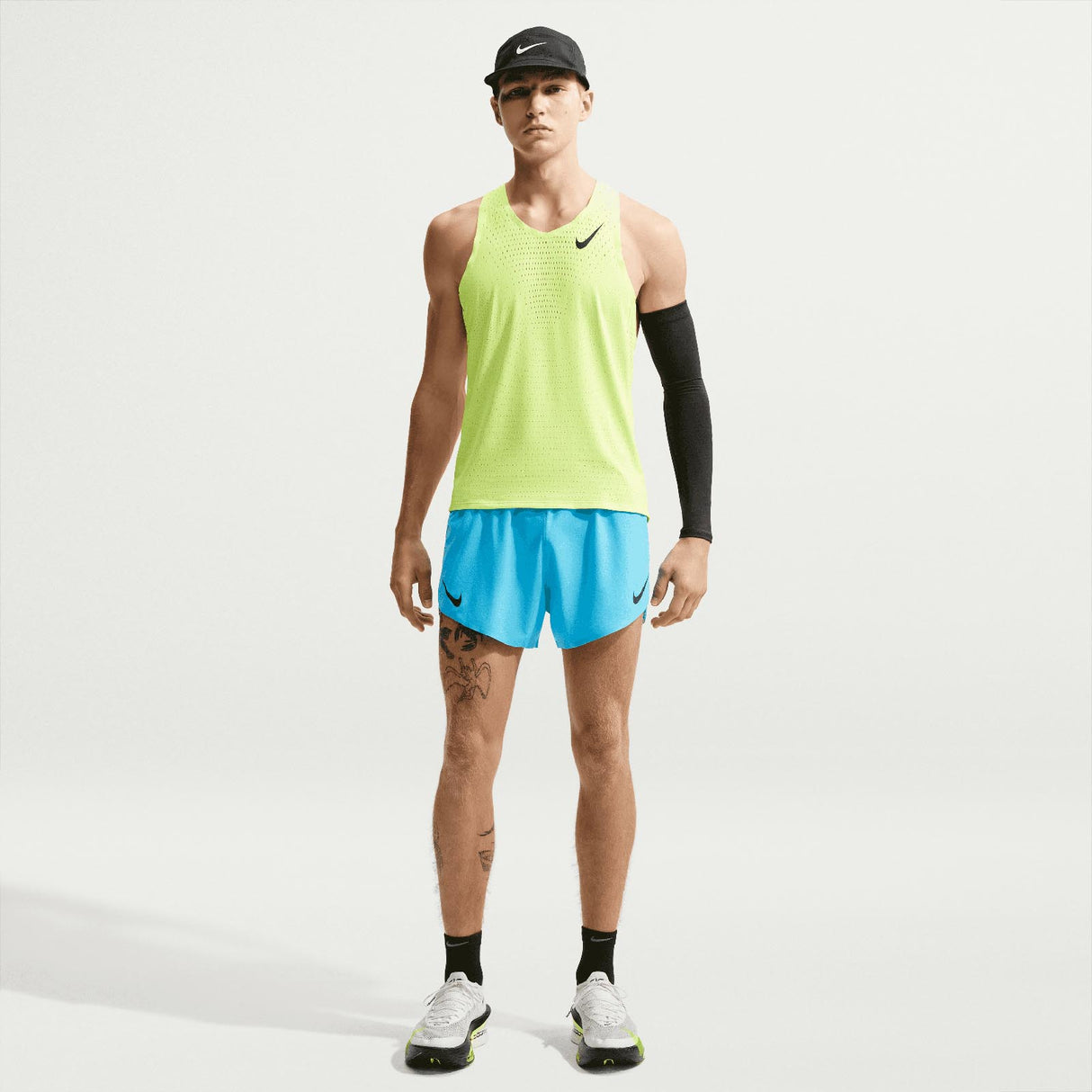 Nike Mens DF adv Aroswft 4in Shorts Blue