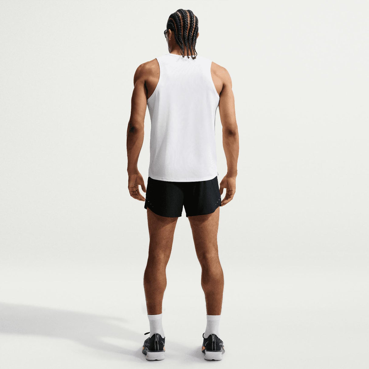 Nike Mens AF Stride 5BF Shorts Black