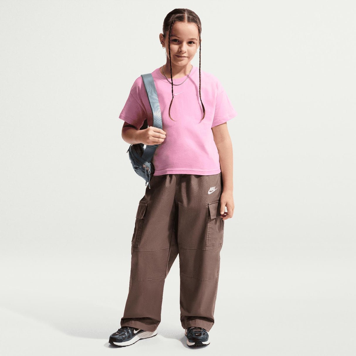 Nike G NSW Tee Boxy ESSNTL LBR Pink
