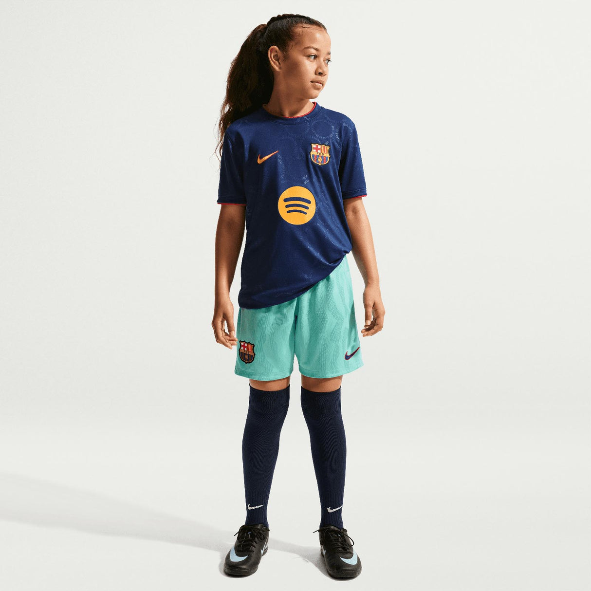 Nike FCB 26 Kids Third PM Jersey Blue