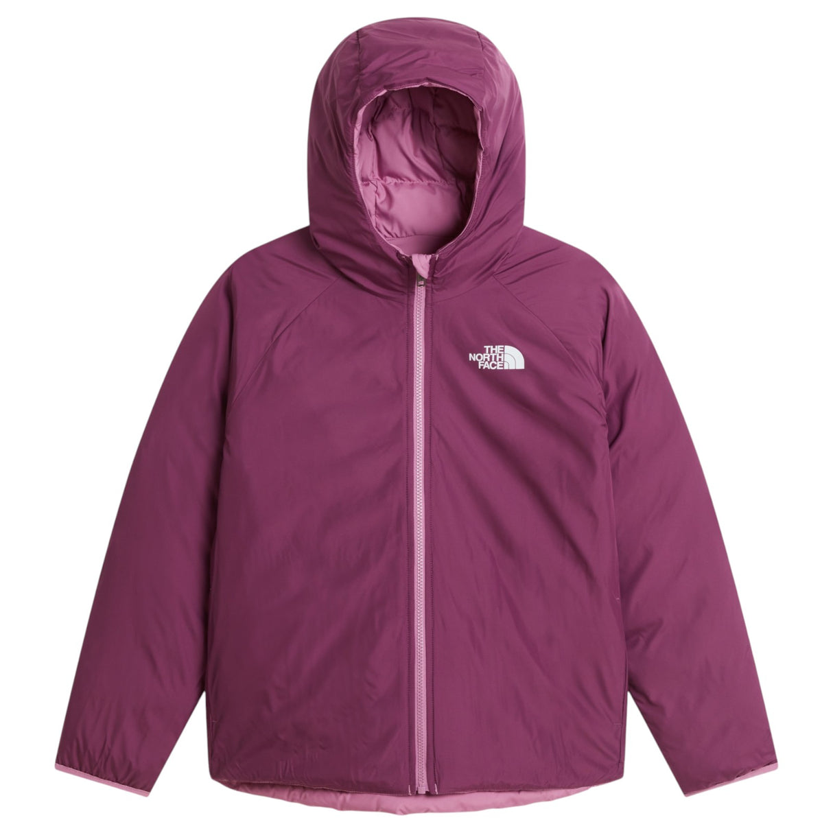 TNF Girl Reversible Perrito Hdy Jckt Pnk