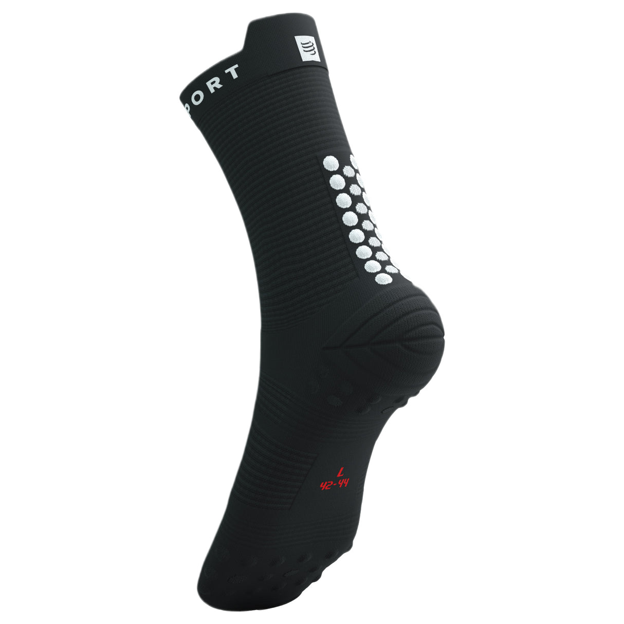 Compressport Pro Racing v4 H Sock Blk/Wh