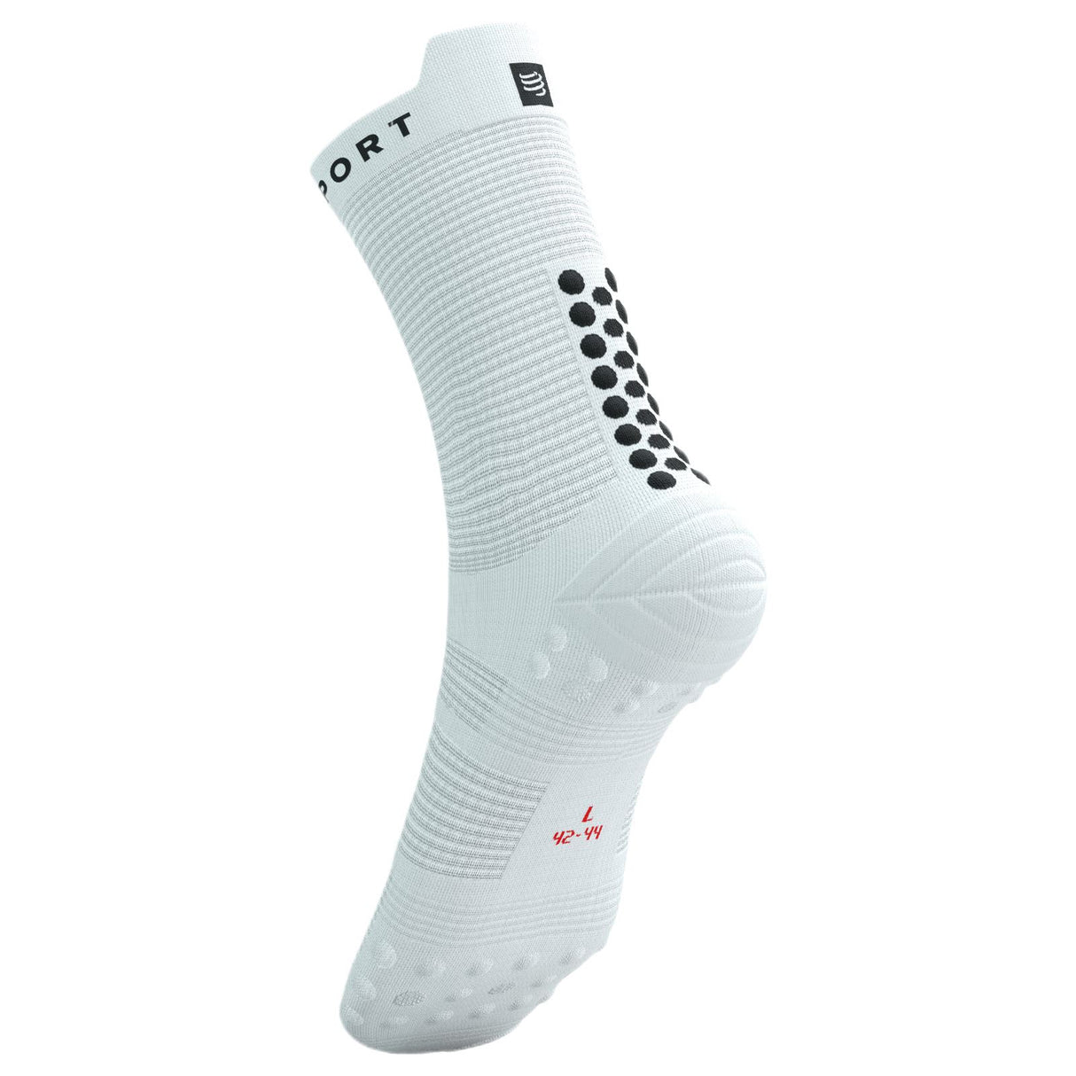 Compressport Pro Racing v4 H Sock Wh/Blk