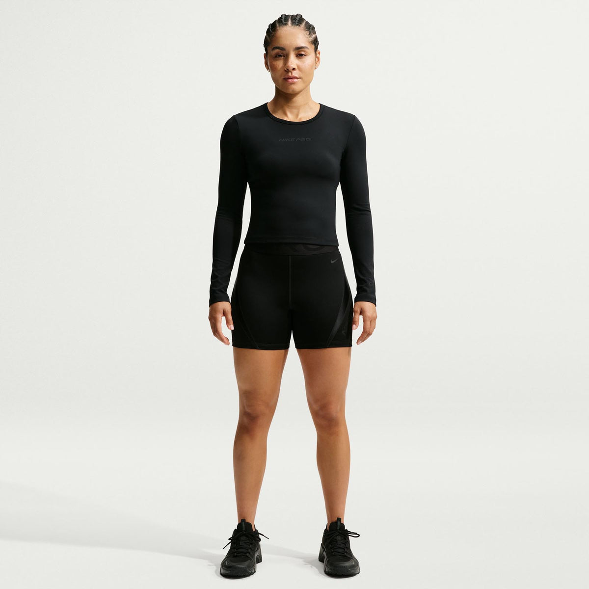 NIKE WMS NP SCULPT LS TOP GG Black