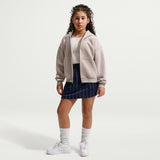 Nike G NSW Studio Flc OS F Zip HD Cream