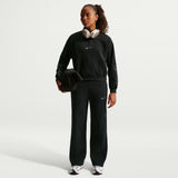 Nike G NSW Studio Flce Q Zip Shine Blk